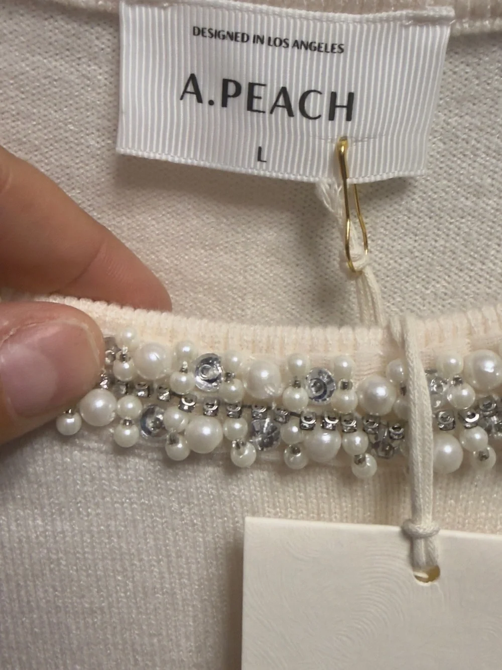 A. Peach brand new